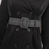 new pattern Fur overcoat belt fashion Versatile decorate suit coat Belt Waist Simplicity Wide girdle