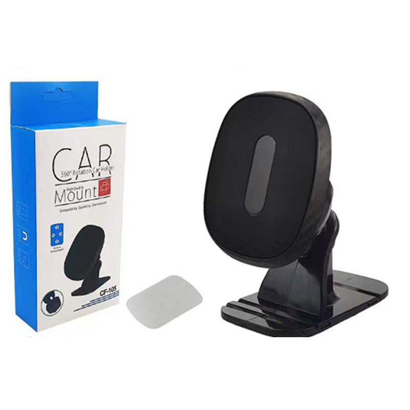 Foreign Trade Car-Mounted Strong Magnetic Suction Mobile Phone Bracket Adhesive Car Interior Navigation 360-Degree Rotation Arbitrary Adjustment Bracket