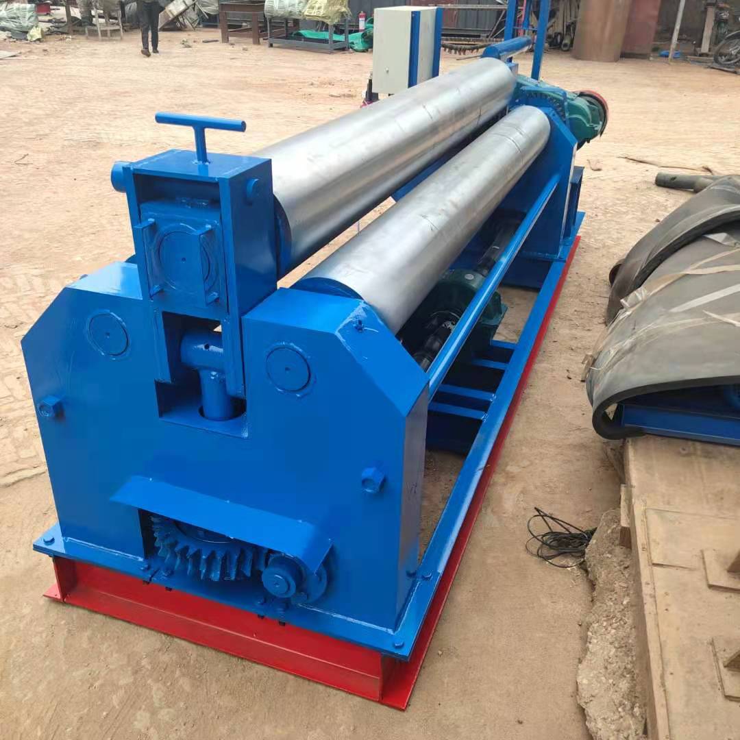 卷板机3x3000机械液压三辊全自动卷板机