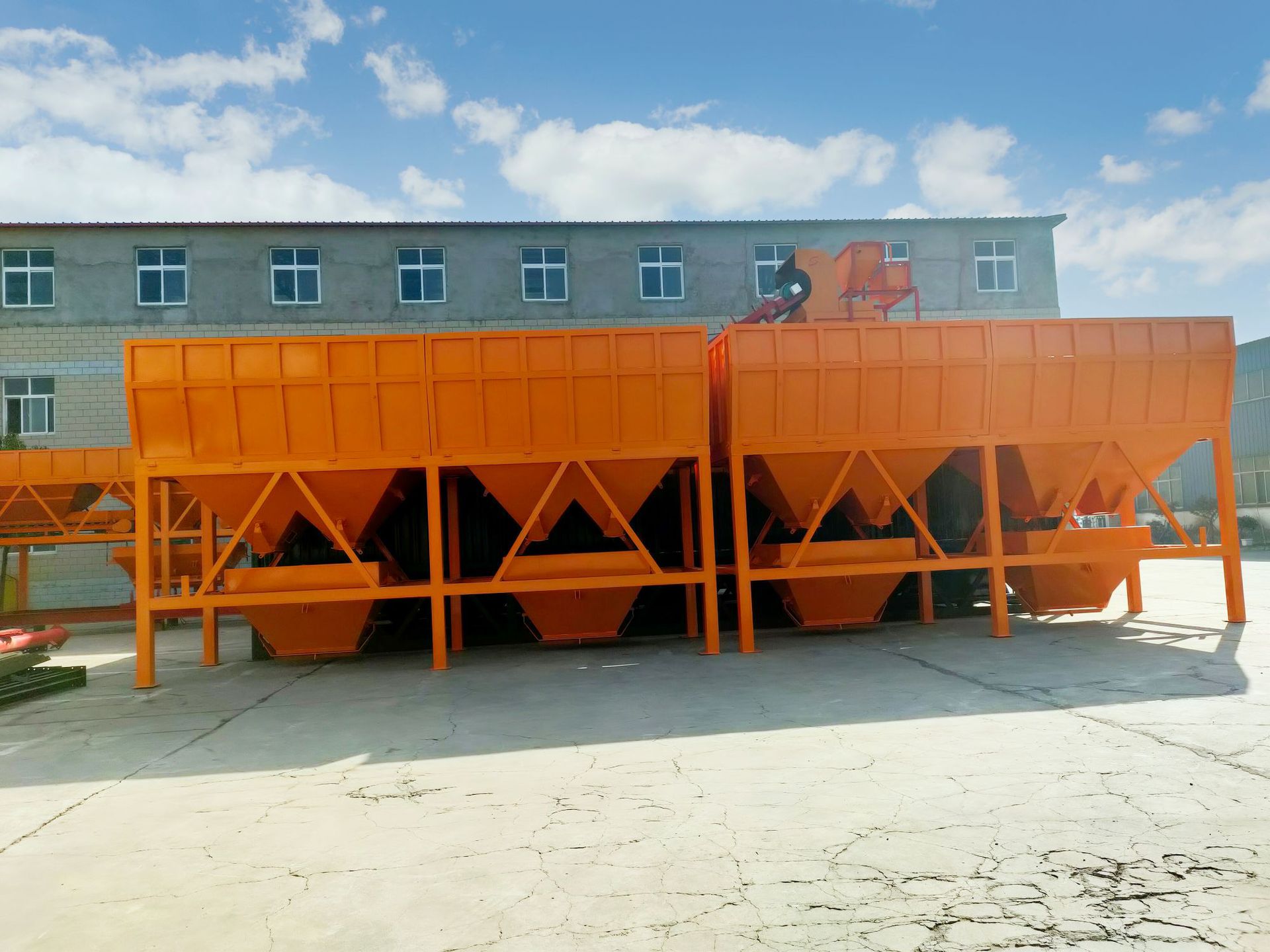 农村建筑小型搅拌站pld800混凝土配料机两仓三仓全自动配料机设备