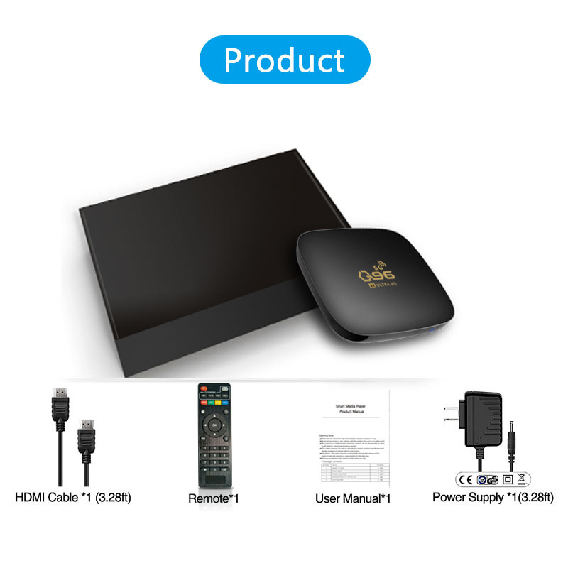 Q96 5G Wifi TV Box S905 Android 10.0 X96 H96 Set-Top Box D9 TV Box