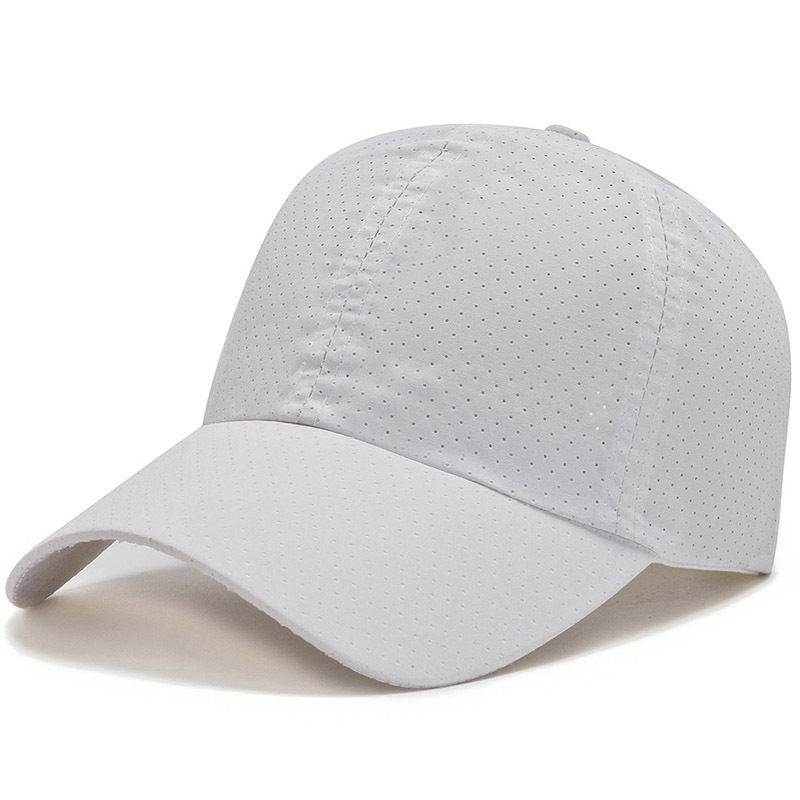 Outdoor Summer Hat Men's Breathable Quick-Drying Mesh Fitted Cap Casual Baseball Cap Autumn Women's Sun-Proof Peaked Cap