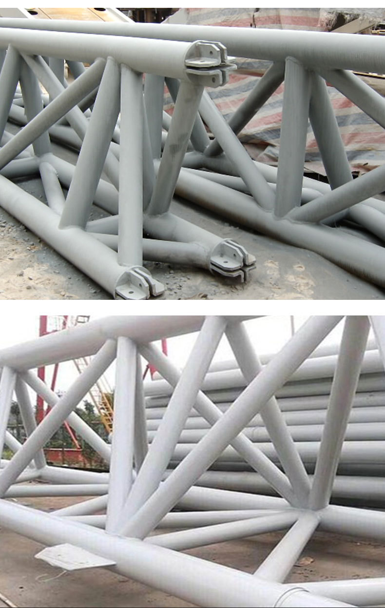 定制钢结构管桁架大型体育馆钢结构三角管桁架加工钢结构异型网架