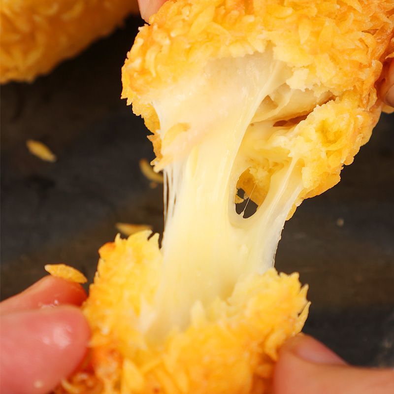 芝士热狗棒韩国网红拉丝芝士棒油炸冷冻半成品10只脆皮热狗棒