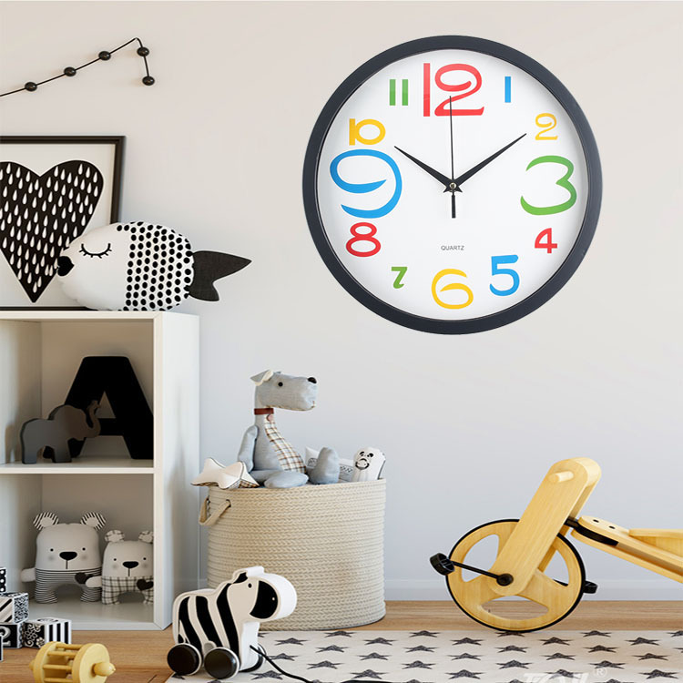 Personalized Fragrant Color Clock Living Room Bedroom and Household Fashion Wall Clock Clock Simple Clock Decorative Clock Wholesale