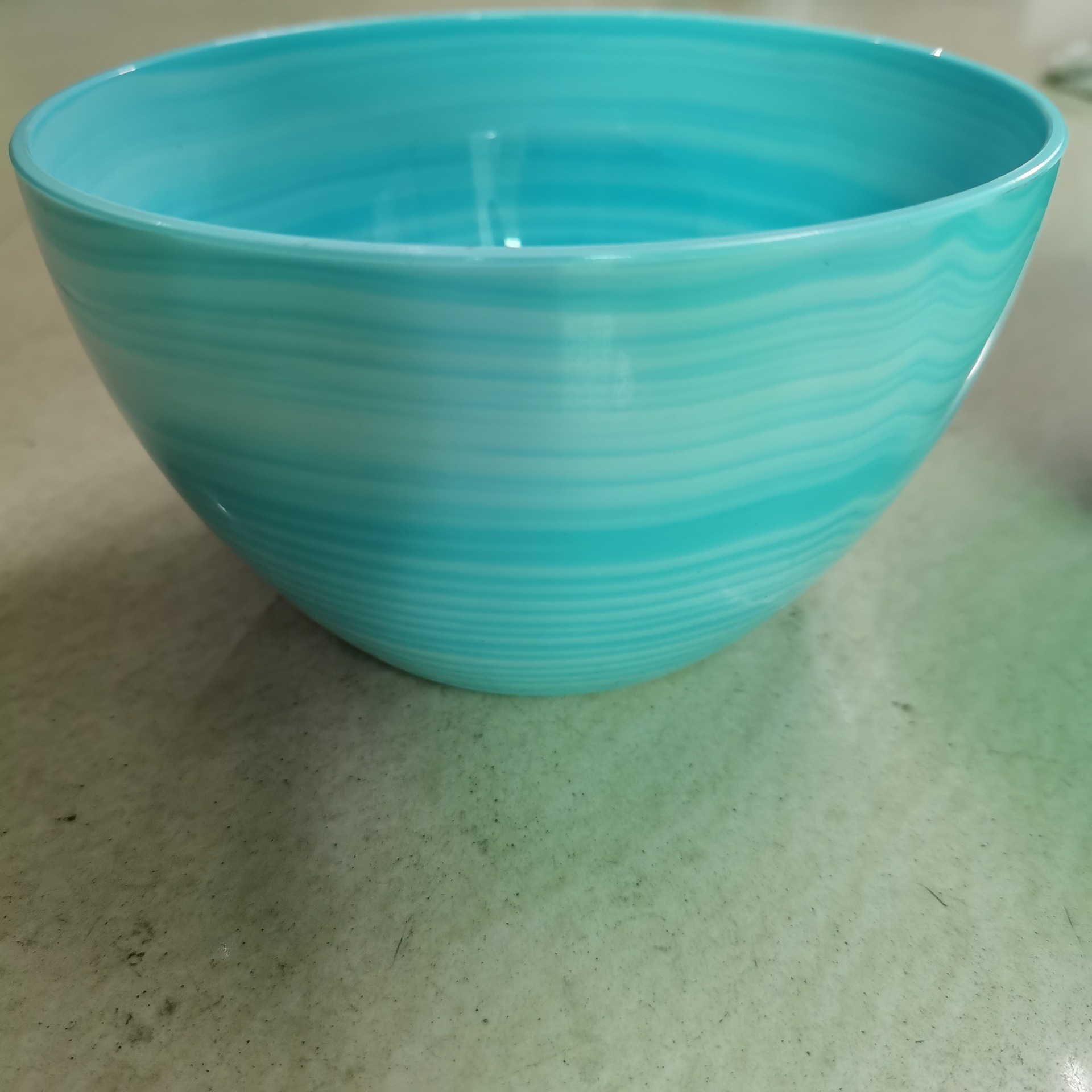 彩纹碗塑料件有规则流纹注塑打火机文具类