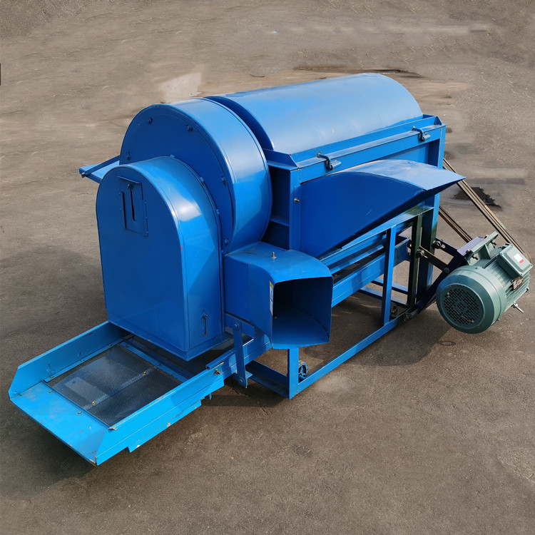 90型水稻脱粒机 大风机脱离干净 小麦脱粒机现货