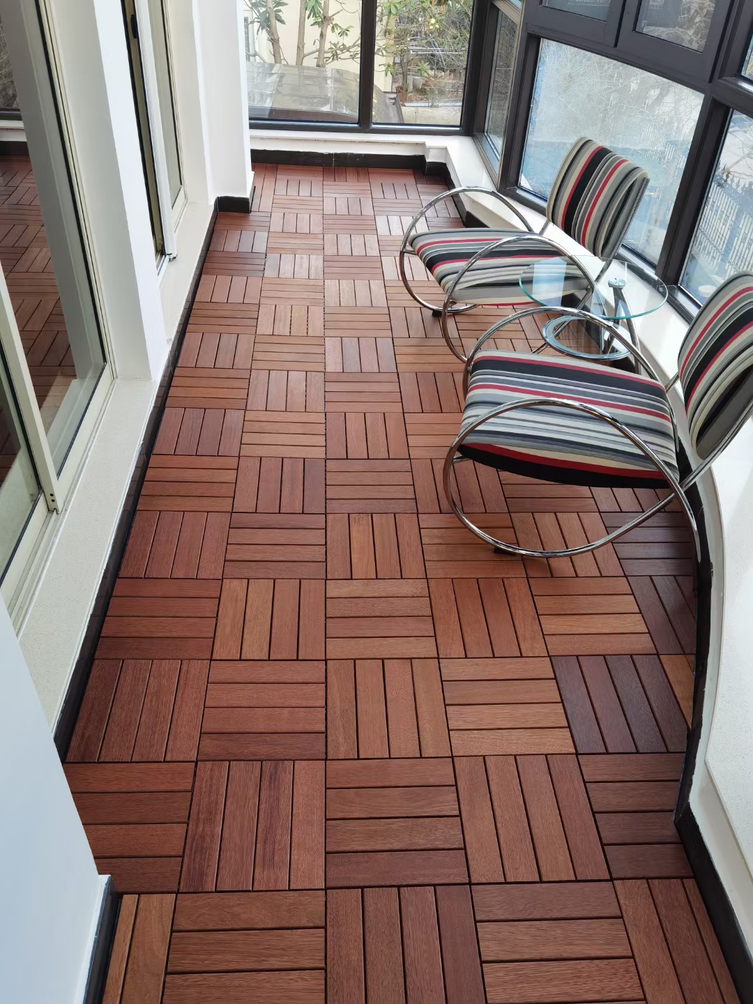 印尼菠萝格户外地板庭院户外地板阳台户外地板