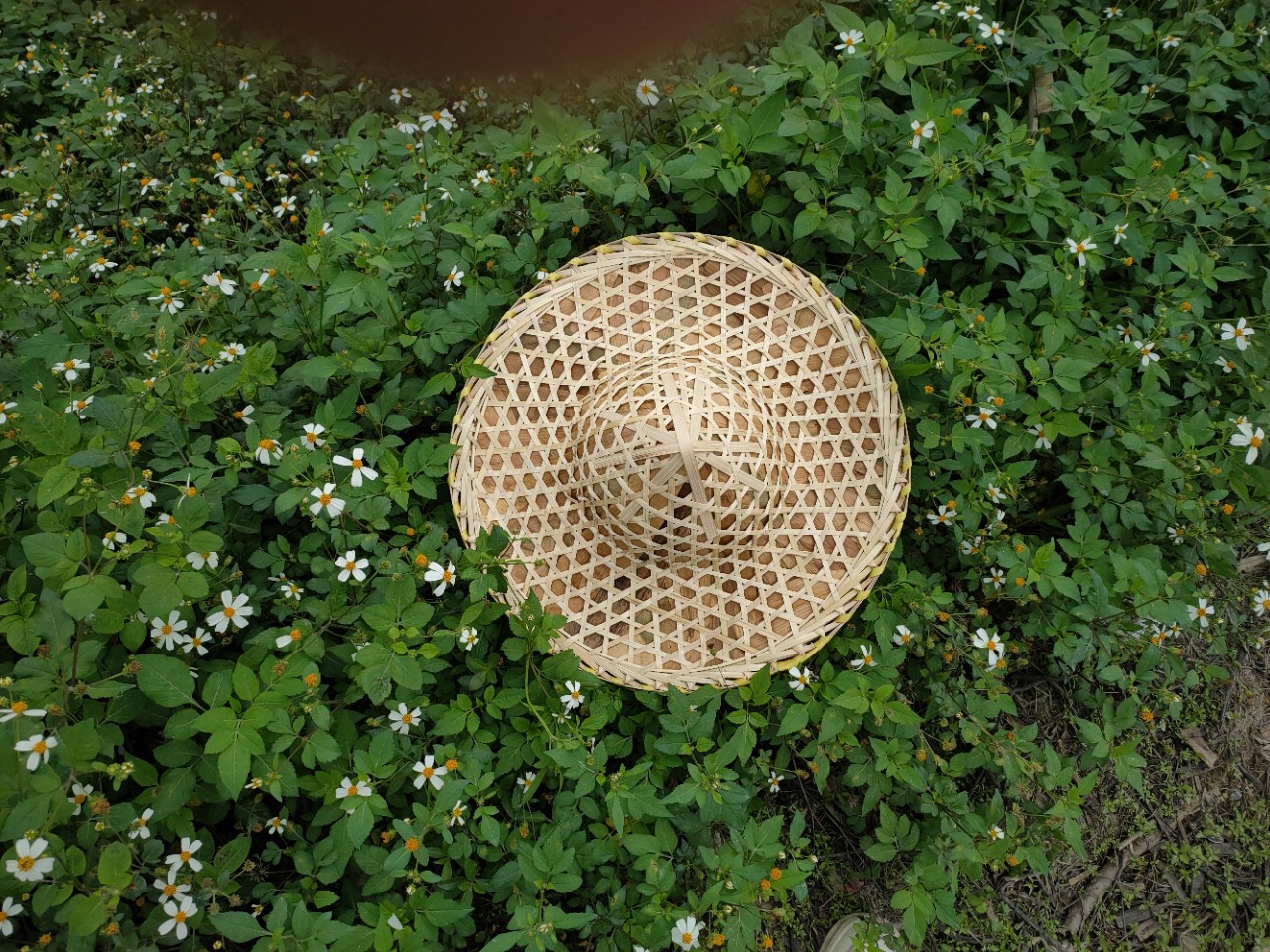 源头厂家竹编帽子斗笠斗笠装饰竹斗笠舞蹈表演斗笠