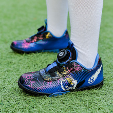 儿童足球鞋女款青少年男女儿童TF碎钉运动休闲球鞋学生比赛训练鞋
