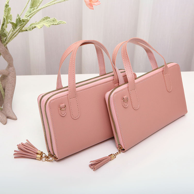 Double Zipper Mobile Phone Bag 2022Ladies Handbag Foreign Trade Small Bag Women's Wholesale Fashion All-Match Shoulder Bag