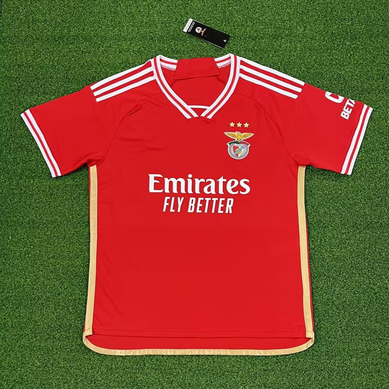 2324赛季本菲卡欧冠球衣恩佐13号努涅斯27号拉莫斯足球服运动队服