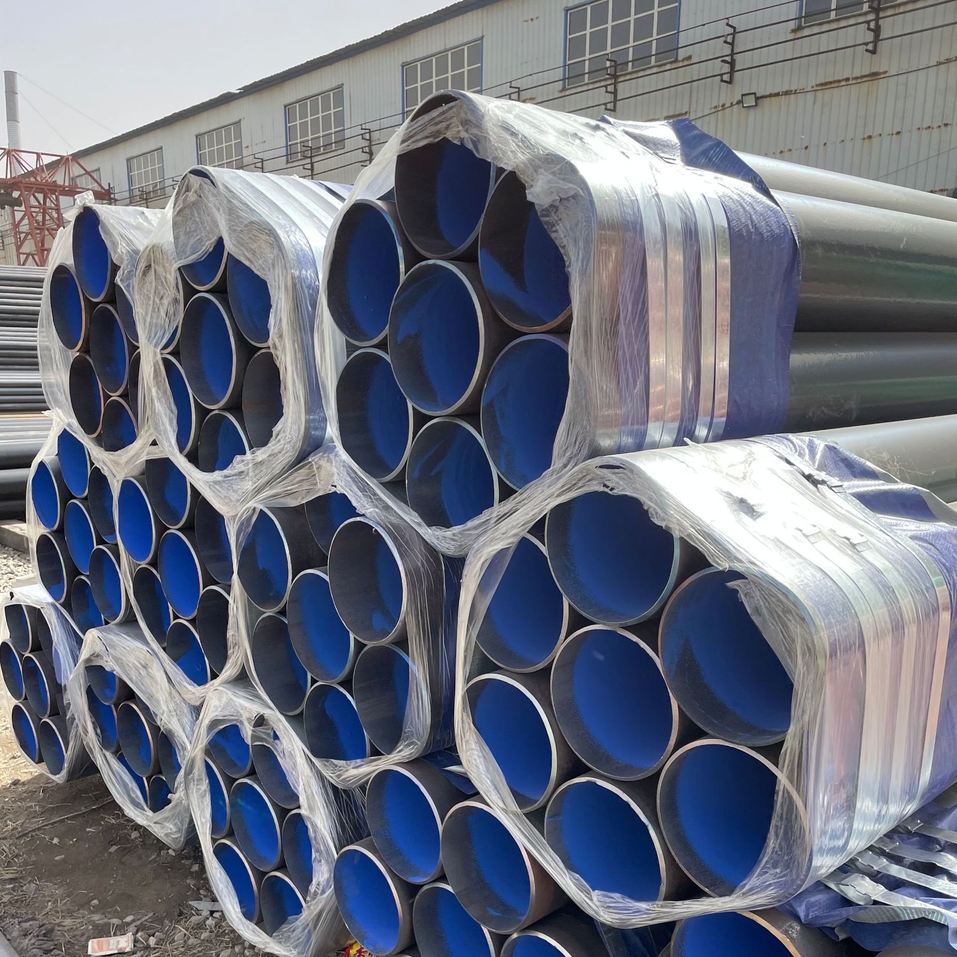 定制环氧树脂粉末涂塑钢管小口径沟槽涂塑防腐钢管消防用防腐钢管