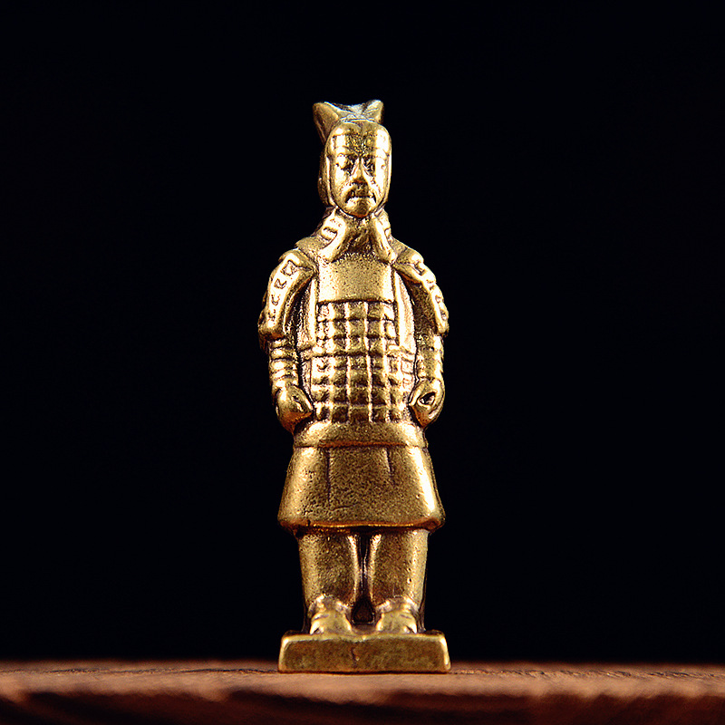 跨境礼品秦始皇兵马俑西安特色工艺品旅游纪念品办公室创意小摆件