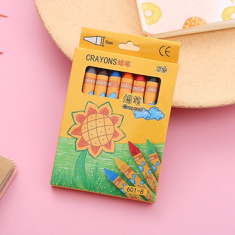 Crayon Elementary School Student Child Drawing Graffiti Color Brush 8 Colors 12 Colors 24 Colors Drawing Pen Prize Gift Wholesale