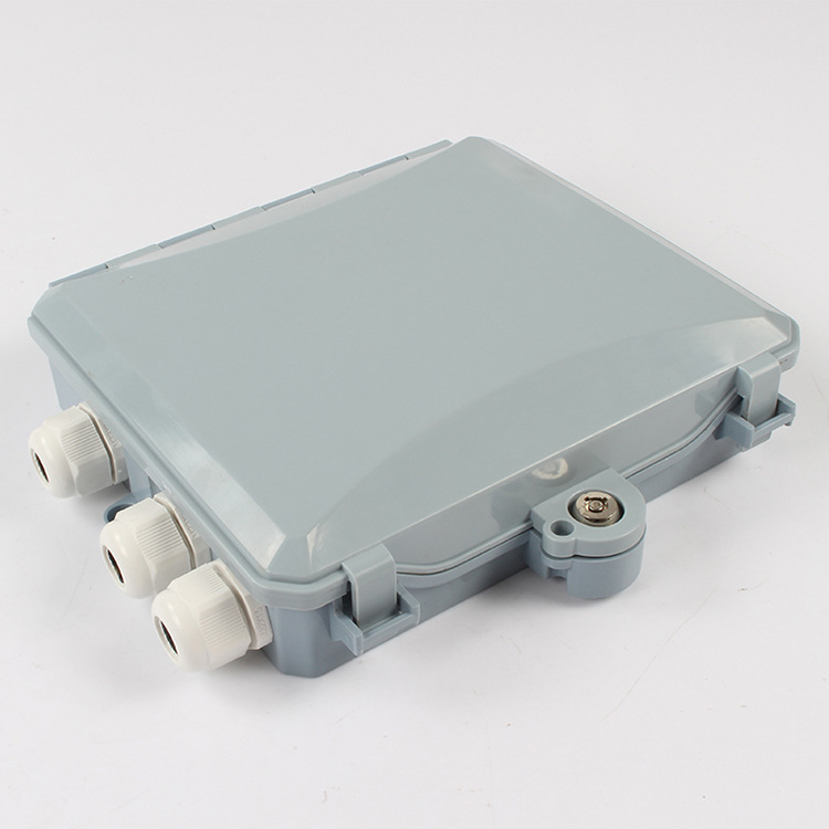 ftth光纤接线盒终端盒12芯光缆分纤箱1:12分线箱配电箱楼道入户箱