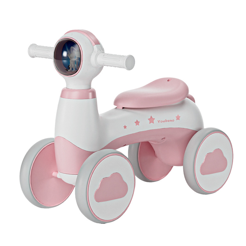 Balance Bike (for Kids) No Pedal Baby Scooter Luge 1-5 Years Old with Light Music Baby Walker