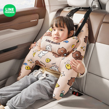 车载睡觉神器后排汽车上抱枕儿童安全带防勒脖保护套宝宝坐车枕头