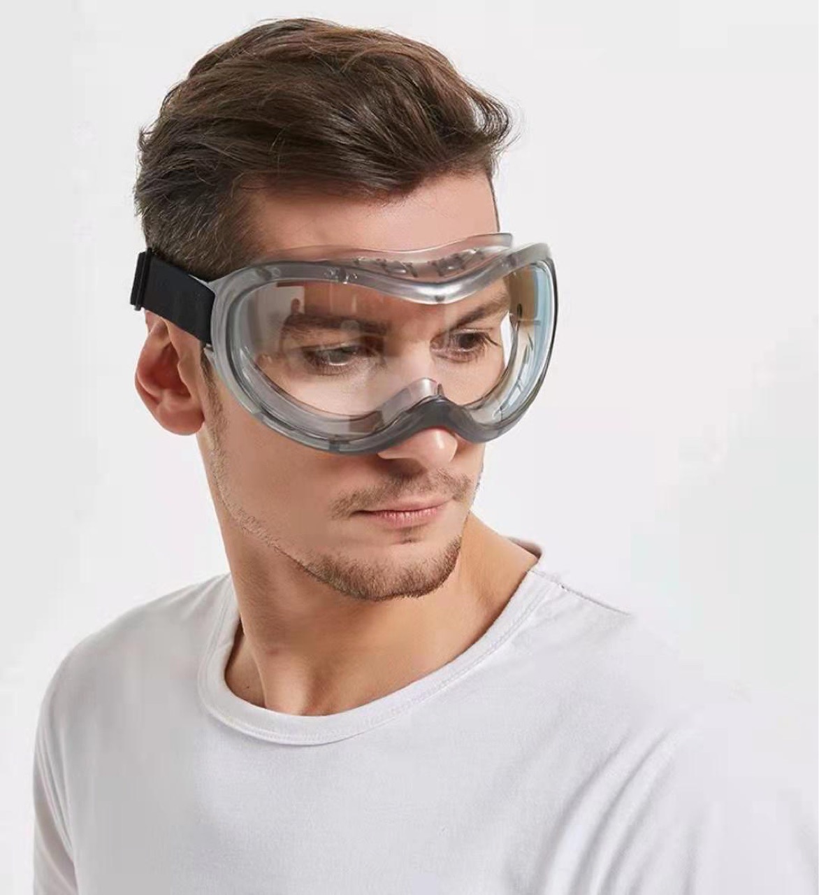 msa梅思安9913225 防护眼罩防化学品飞溅 防刮擦防雾带透气孔眼罩