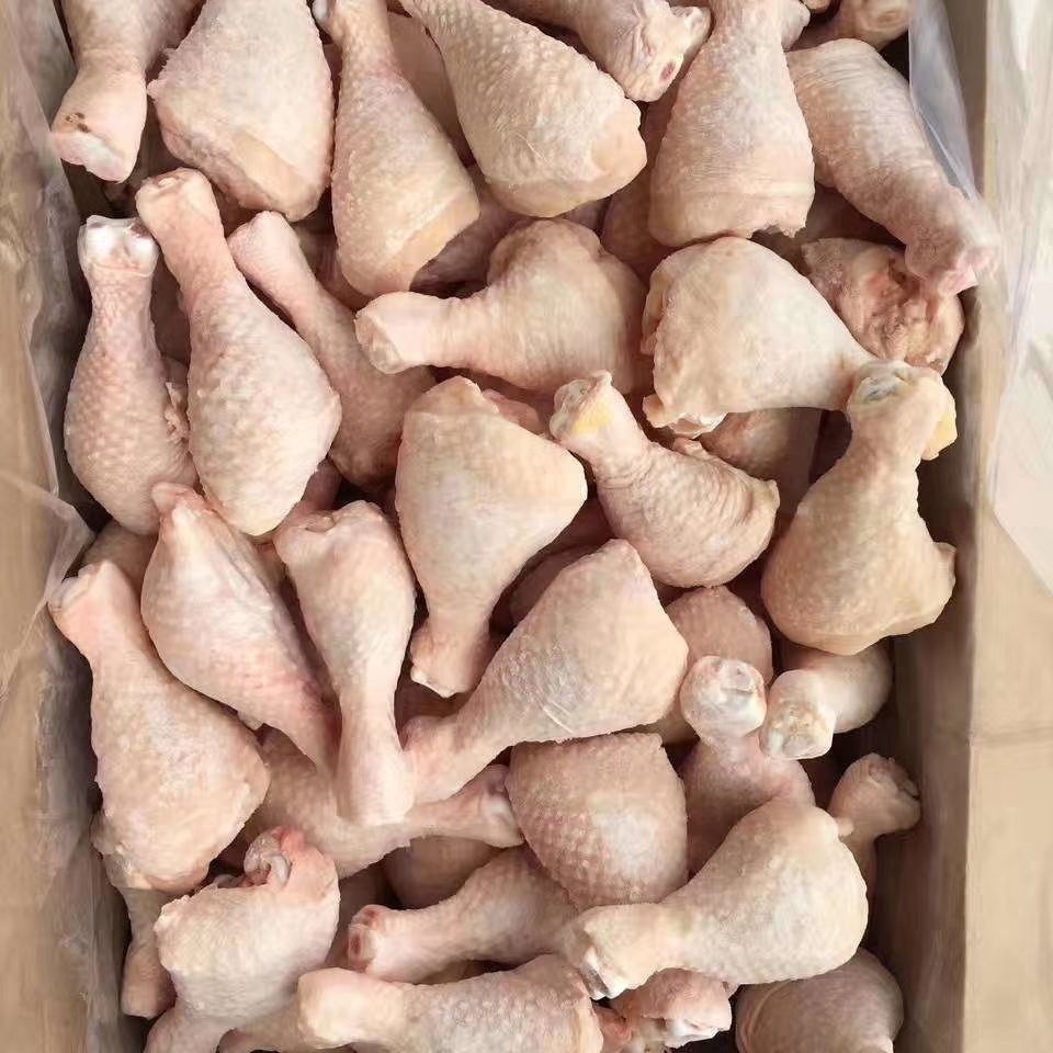 生鲜冷冻鸡腿鸡大腿一箱20斤70个头左右厂家直销快餐食堂食材