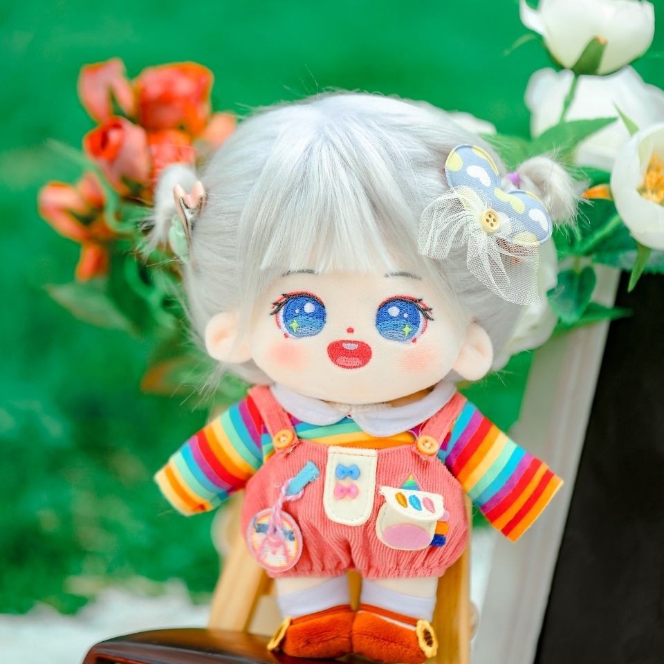 棉花娃娃20cm无属性现货换装玩偶直发海盐芝士裸娃