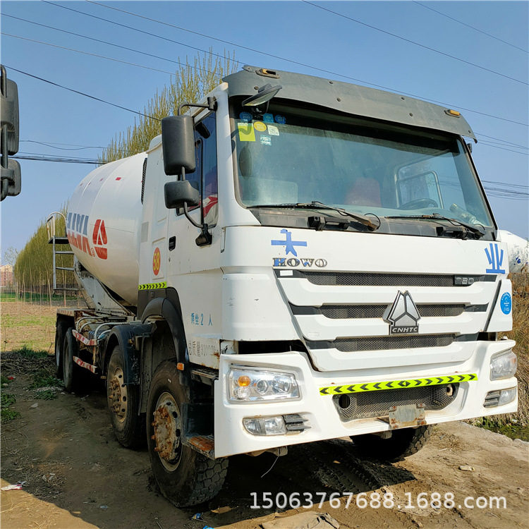 商砼混凝土搅拌车 可按揭 二手水泥搅拌车 豪沃20方搅拌罐车-阿里巴巴