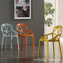 Magis Chair one北欧叠放餐椅跨境电商外贸出口货源工厂直销批发