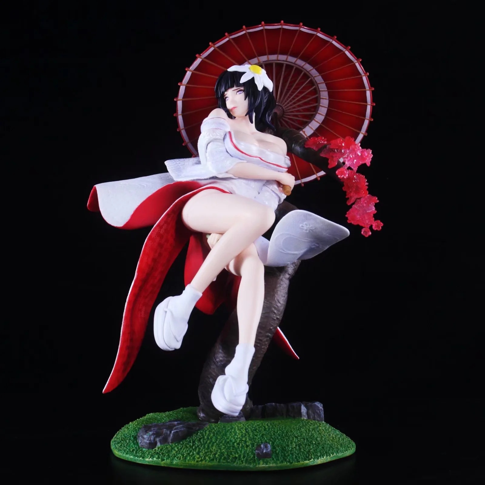 动漫批发 火影 和服花嫁 日向雏田 gk雕像 场景 模型盒装手办