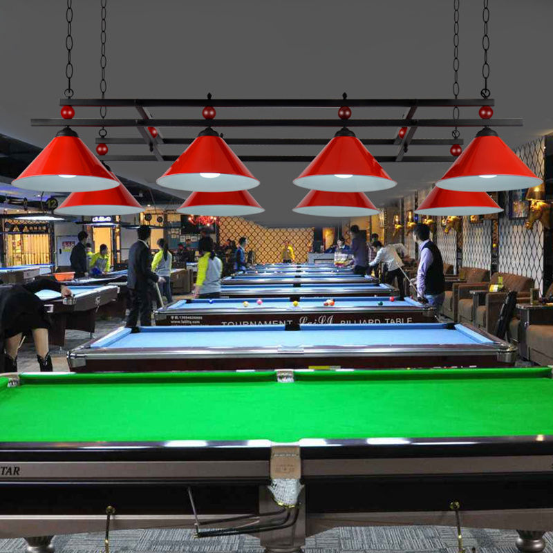台球灯桌球吊灯台球厅桌球室俱乐部黑八斯诺克led无影灯