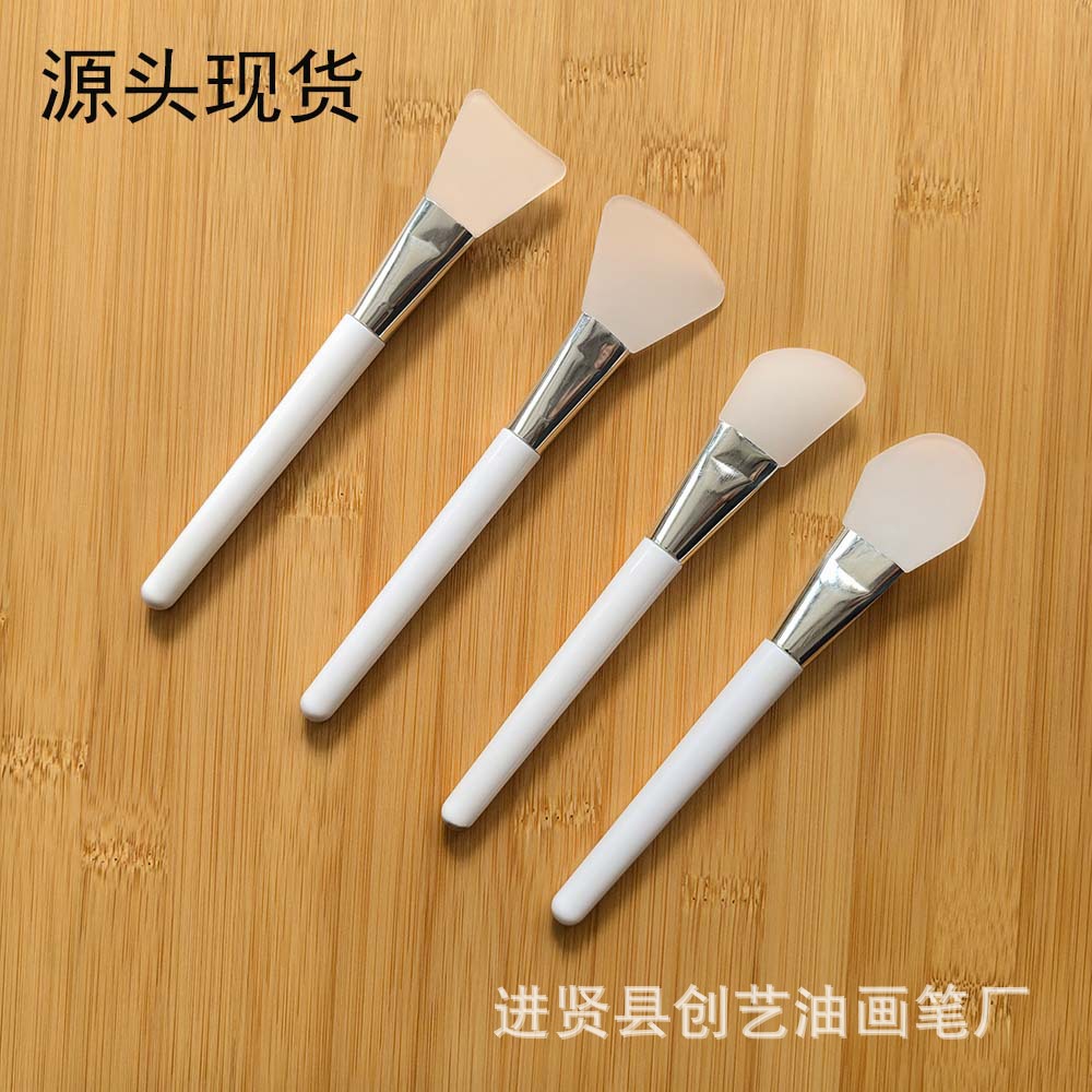 面膜刷硅胶软毛涂面膜刷子水疗涂抹式泥膜刷子脸部敷脸美容院使用