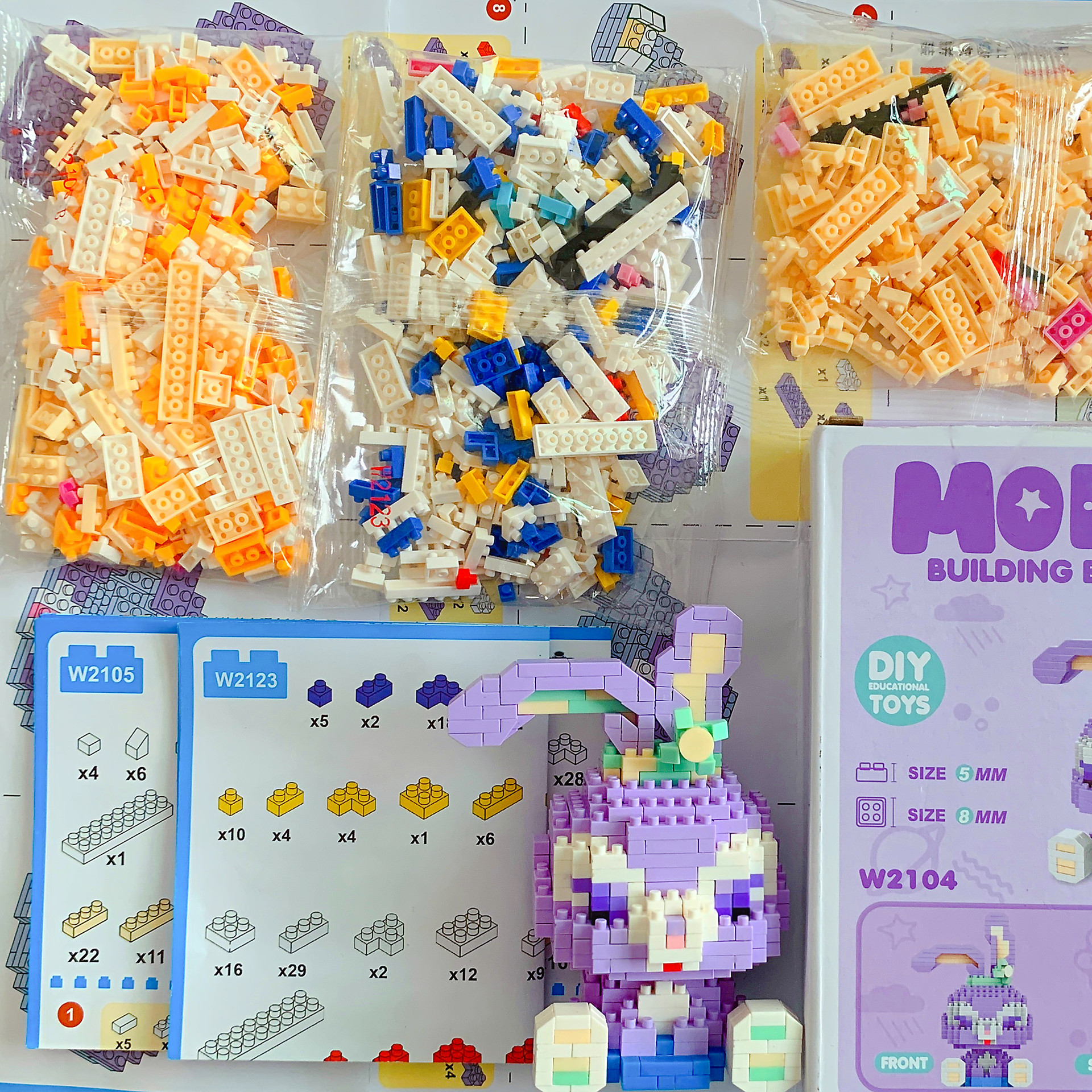 Compatible LEGO cartoon Jupiter Delo microparticle building blocks for men and women children educational toys small box assembly wholesale 43 Application Scenario