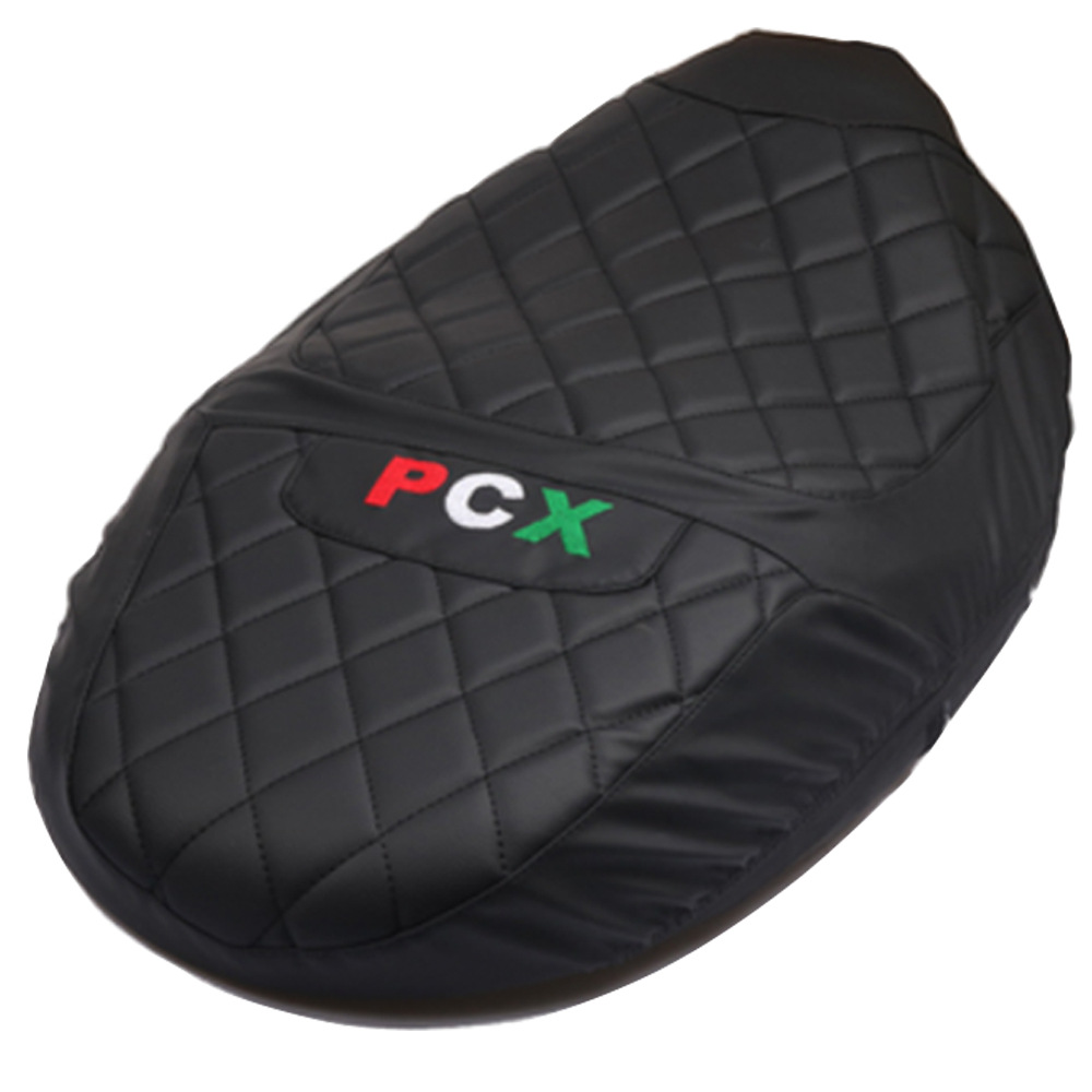 摩托车改装座垫套适用本田pcx 125 150 加厚海绵皮革座套坐垫皮套