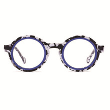 新款复古板材光学眼镜框欧美外贸彩色拼料小框近视眼镜架女3215