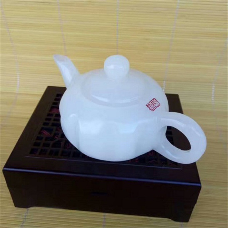 玉器批发阿富汗白玉茶具 酒具 玉碗 玉石茶杯