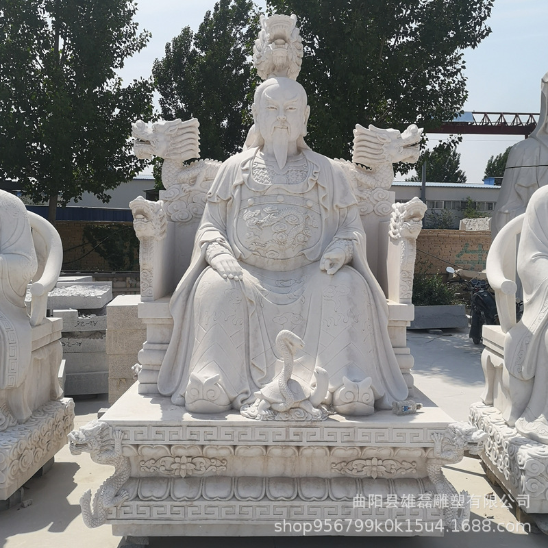 石雕玉皇大帝雕塑 土地公公婆婆像王母娘娘雕像 户外神像佛像推荐