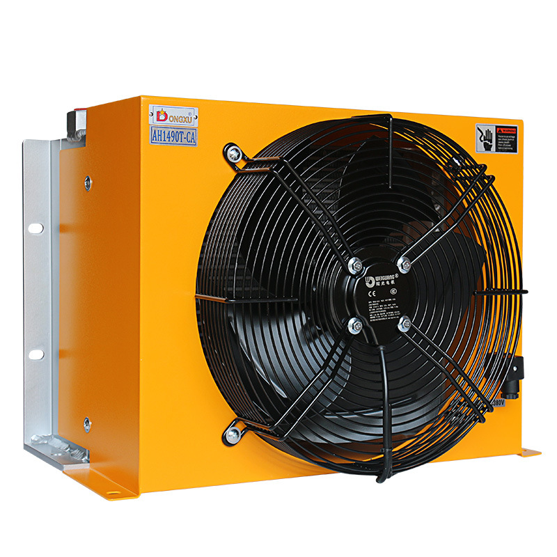 铝合金油压系统风冷却器ah1490液压油散热器液压工程车热交换器