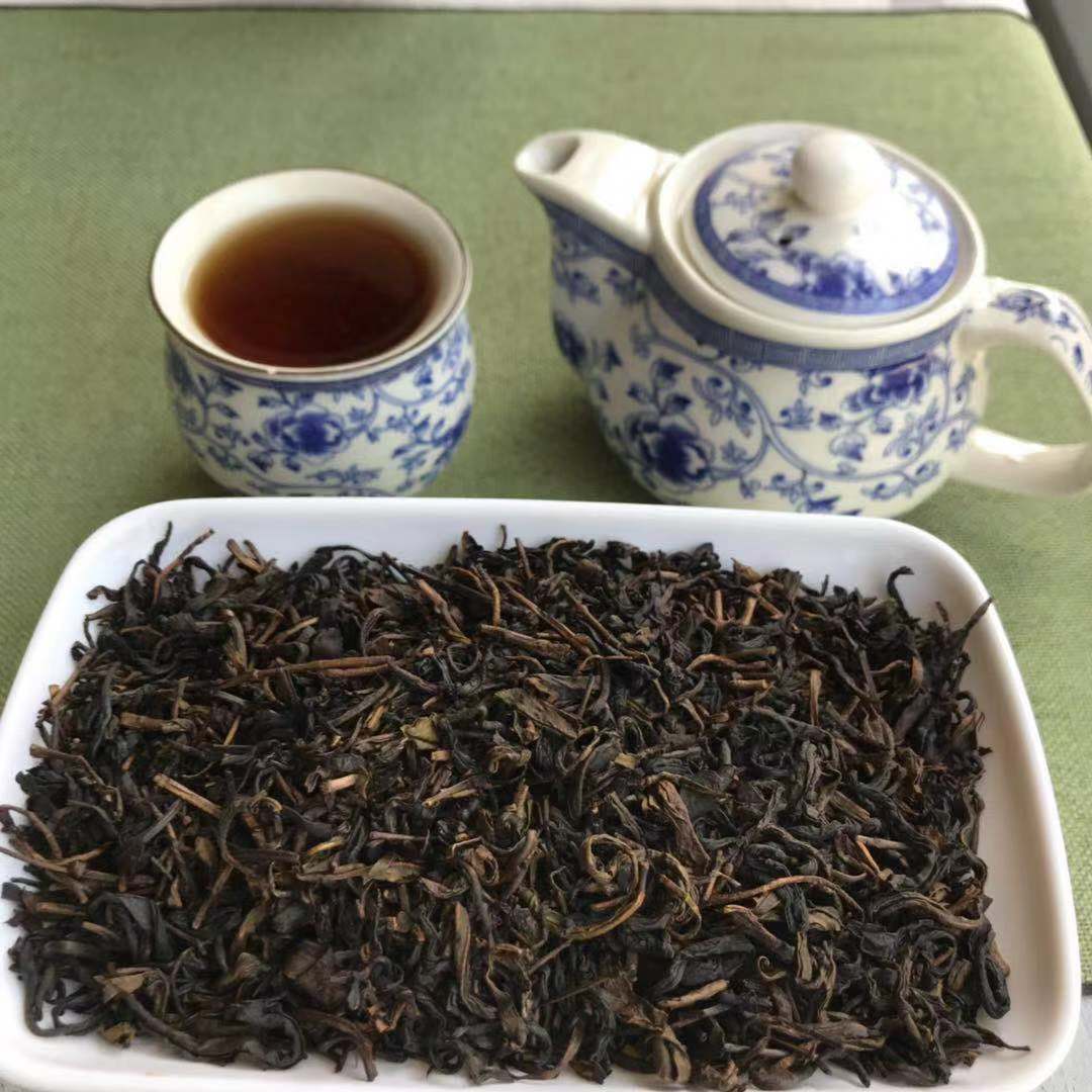 洪洞大叶茶500g好的老齐干烘鲁屯留山西茶叶安徽大把抓黄大茶特产