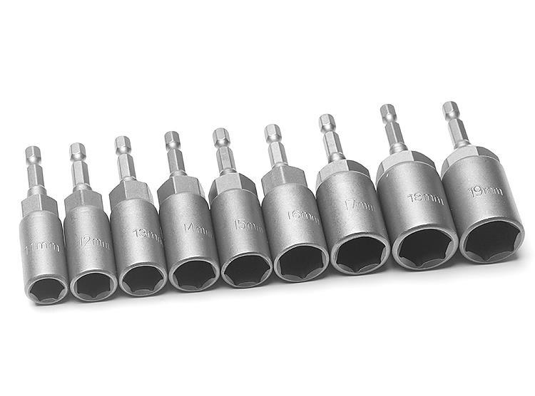 m8头内六角螺丝批配件套筒电钻头扳手电动7套装手加深风批5.5mm10