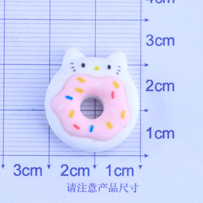 Candy Toy Bread Cake Dessert White Dog Melody DIY Phone Case Stationery Box Hairpin Ornament Resin Accessories