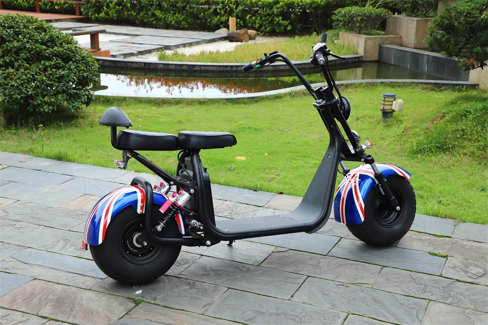 新款哈雷电动车电瓶车成人大轮宽胎锂电池代步车沙滩车代步车外贸