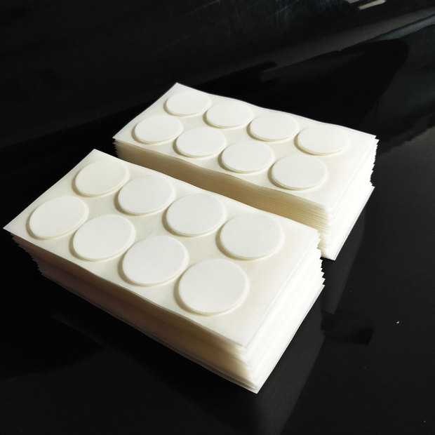 模切亚克力圆形双面胶 粘气球无痕胶贴 可防水透明纳米圆点胶定制