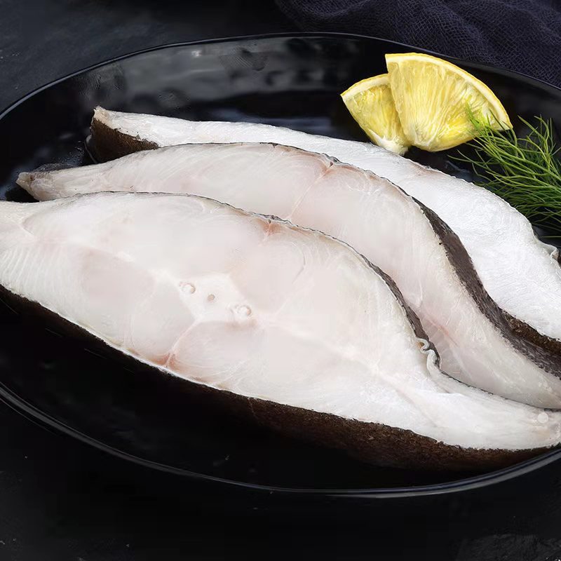 4斤顺丰包邮 鱼块无头切割深海鲽鱼身比目鱼新鲜冷冻鸦片鱼蝶鱼块