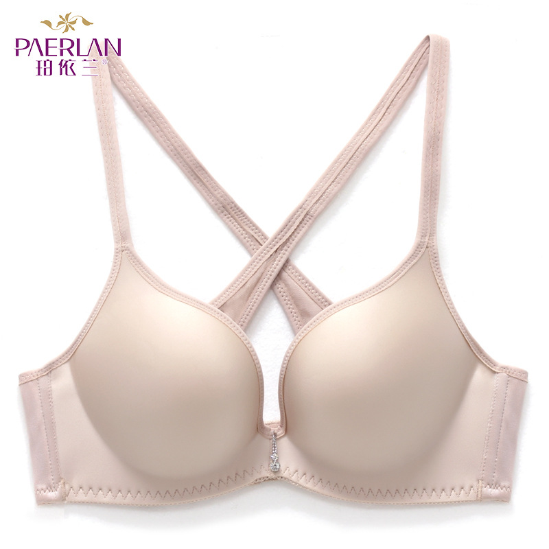 珀依兰运动内衣 光面无钢圈文胸新品运动文胸日系 性感内衣女胸罩