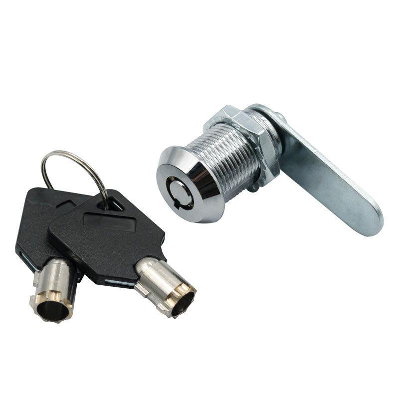 梅花锁芯锁保管箱保险柜应急锁芯具弹子筒子锁铜密码锁头柜端面锁