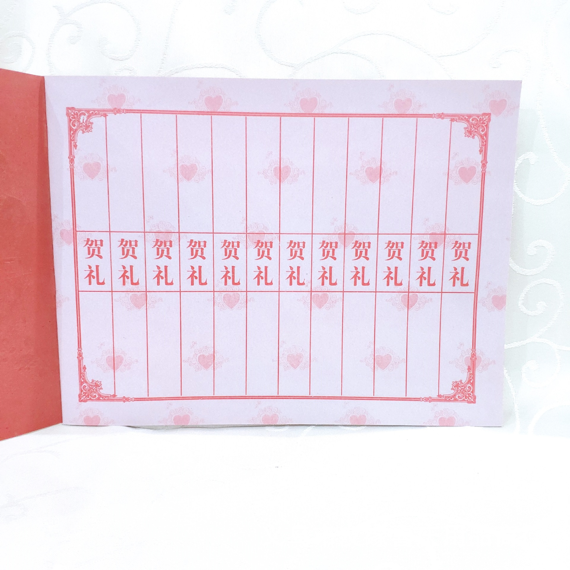 批发2022新款多款结婚礼单超多图案样式嘉宾礼簿贺礼签到本礼金本