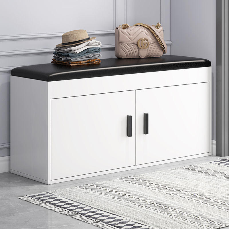 鞋柜带凳换鞋凳可坐家用进门口省空间小型玄关柜入户储物软包批发