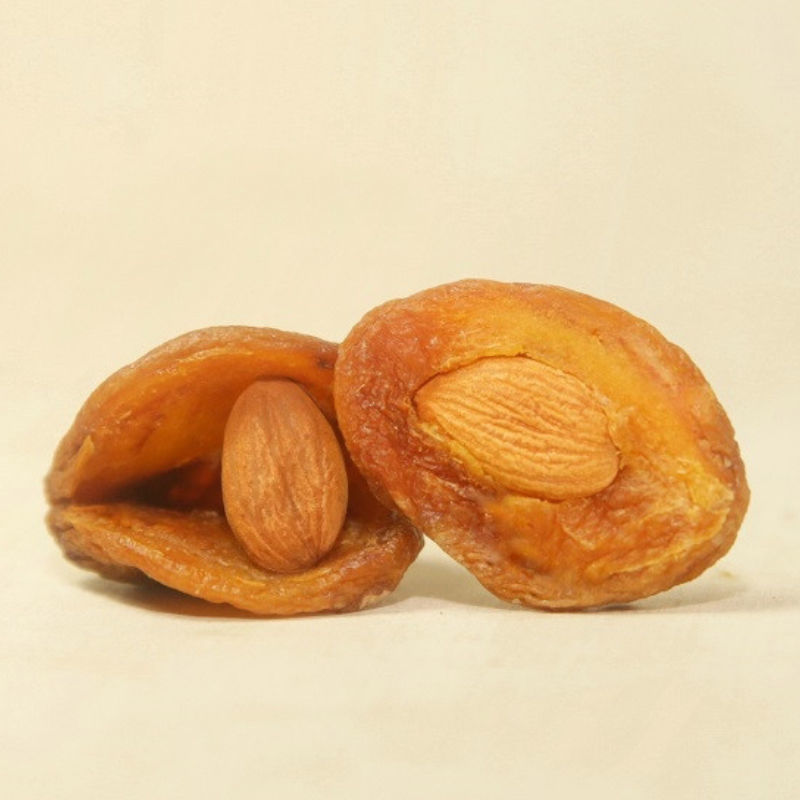 新疆特级杏包仁小白杏干天然树上吊干杏仁伊犁特产孕妇零食