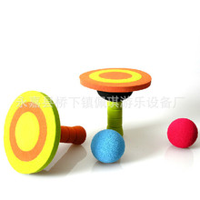 金戏宝 平衡传递球 幼儿园独脚椅儿童VEA运动游戏玩具平衡凳