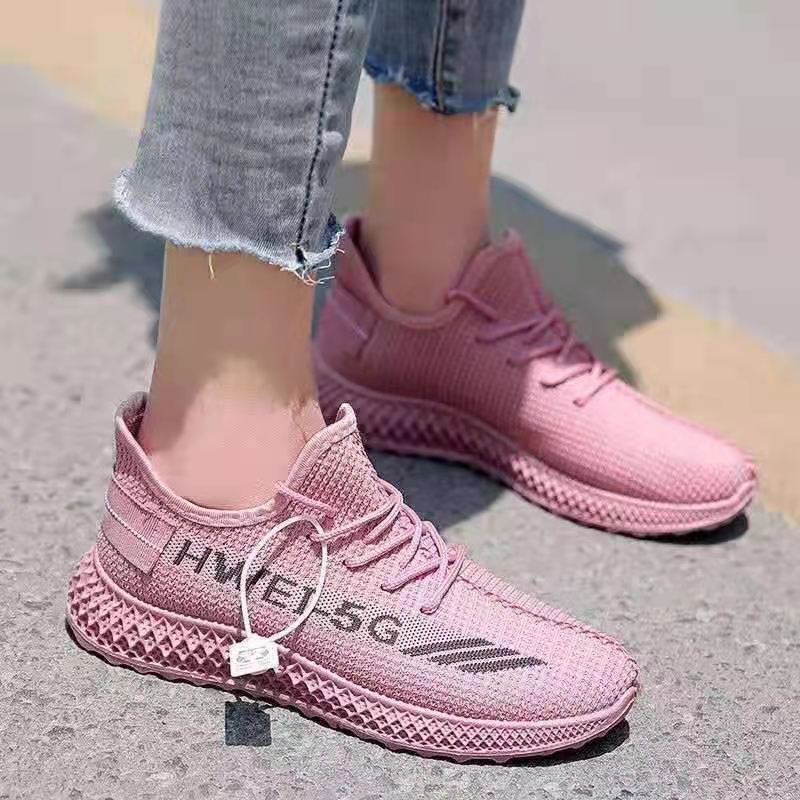 Women's Shoes Popular Pumps Sports Style Casual Shoes Flying Woven Women's Casual Pumps Korean Style Women's Shoes Wholesale