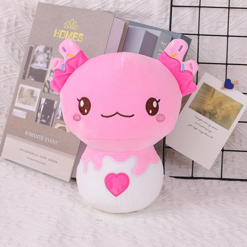 Cross-Border New Mushroom Animal Series Plush Doll Cute Rabbit Cat Home Decoration Plush Toy